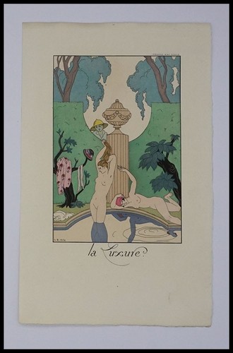 Georges barbier la luxure - :,