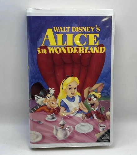 Alice wonderland vhs - alice, in