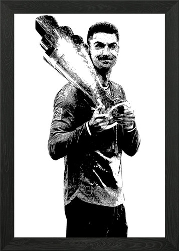 Quadro cristiano ronaldo - cristiano,