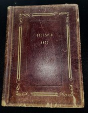 Libro manoscritto del 1873