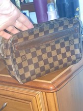 Louis Vuitton Damier Ebene PochetteSaint Paul Clutch Bag