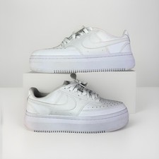 Taglia 9 - Sneakers Nike Court Vision Alta Triple bianche con DM0113-100 da donna