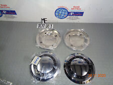 SERIE (4PZ) COPPA RUOTA ACCIAIO CROMATO ALFA ROMEO 1750 GIULIA 1.3 1.6 SUP. GT 