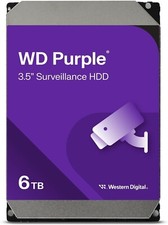 Western Digital WD Purple 6TB Hard Disk Videosorveglianza DVR 3.5" SATA WD64PURZ
