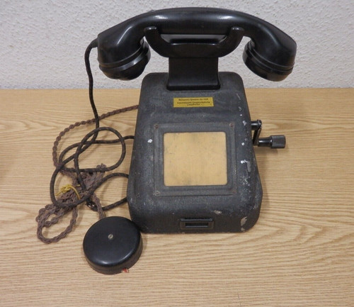 Telefono manovella nazionale - telefono, a