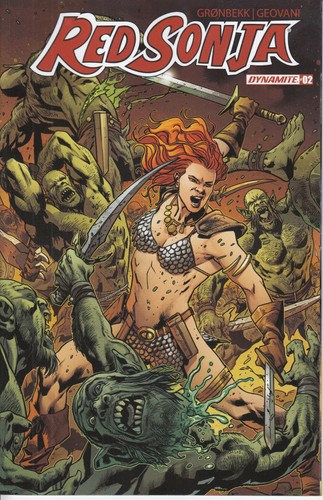 Red sonja variant - n.2, cover