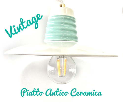 Piatto ceramica led country - piatto,