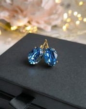 Orecchini con Swarovski Ovale