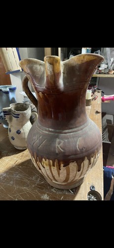 Brocca antica terracotta - brocca,