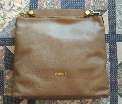 Borsa cruciani vera pelle - pelle,
