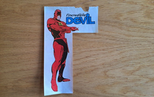 Adesivo recuperato devil - adesivo,