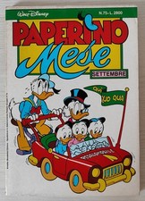 PAPERINO MESE N.75 super almanacco seconda serie II a 2a mondadori 1986 disney