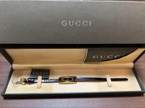 Orologio gucci pelle - pelle, nera