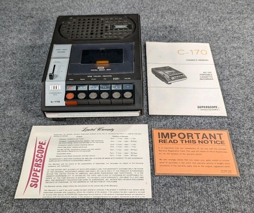 Superscope marantz 170 - superscope,