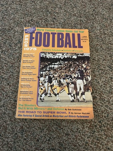 Pro football sports quarterly - pro,