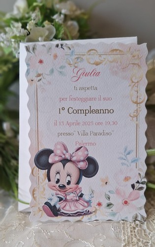Invito compleanno minnie - compleanno,