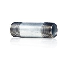 Tubo/tubo filettato in ferro malleabile zincato - 1/2" - 2" BS1387 (EN1025)