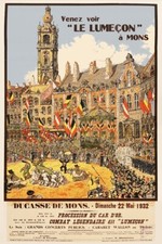 Fête lumeçon mons - lumeçon,