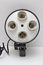 Portalampada E27 a 4 Luci per Softbox/OmbrelloIlluminazione Foto Video