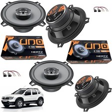 Kit 4 Casse Altoparlanti Hertz X130 Ant+Post Dacia Duster I dal 2010(vedi desc.)