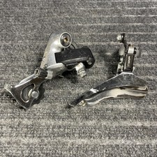 Vintage Shimano Exage 300 LX Front FD-M300 28.6mm & Rear RD-M300 7spd Derailleur