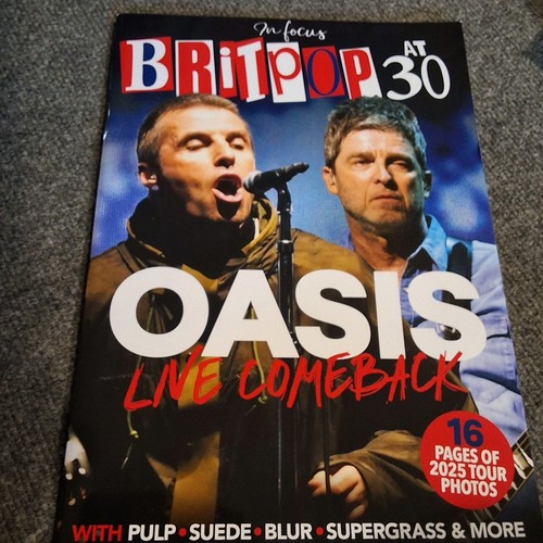 Brit pop magazine oasis - brit,