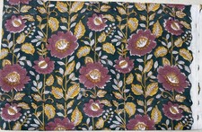 Tessuto cotone floreale