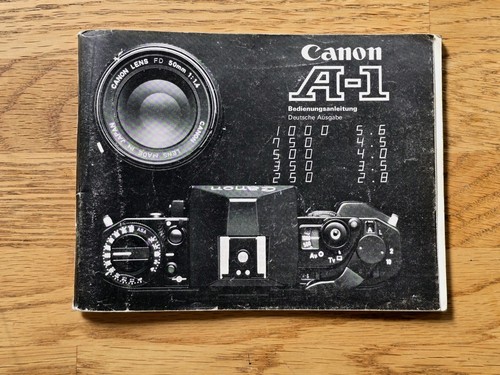 Canon manuale - a-1,