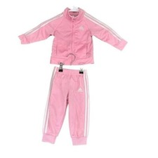 Adidas Tuta Pista Rosa Bambina