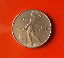 50 LIRE 1977 ERRORE - SENZA