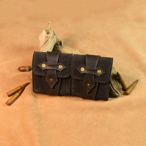 Borsa cartuccia pelle - borsa, a