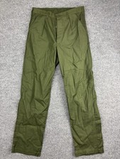 Swedish Army Work Pants 70s
