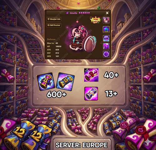 Summoners war ld5 giselle - war, eu!