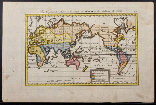 1810 - Carta Mondo