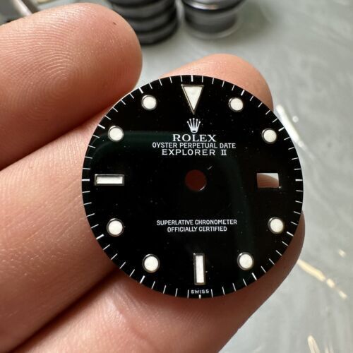 Rolex dial explorer - dial, black