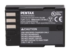 Batteria OEM PENTAX D-LI90 DLI90 per K-3 K-7 K-7D K-5 K-5 II K5 IIS K01 645D