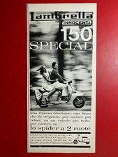 (P111) LAMBRETTA INNOCENTI 150 SPECIAL SCOOTER 33x15 cm Pubblicità Advertising