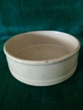 Sottobottiglia in maiolica nocciola chiaro primo '800