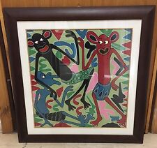 GEORGE LILANGA RARO OLIO SU