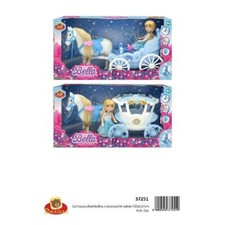 CARROZZA C/BAMBOLA E ACCESSORI