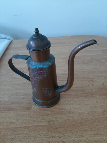 Rame antica oliera - rame, vintage