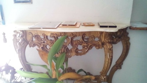 Consol stile barocco legno - consol,