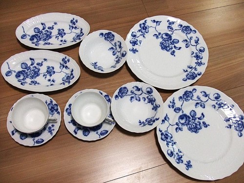 Richard ginori rose blue - ginori,