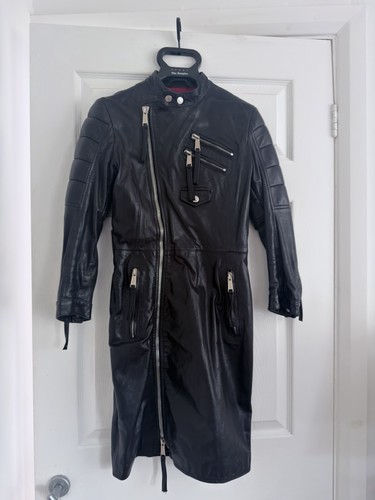 Cappotto moto dsquared2 pelle - cappotto,