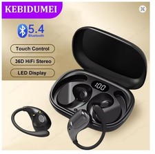 CUFFIE AURICOLARI BLUETOOTH CON ARCHETTO SENZA FILI PER TV SPORT IPHONE GAMING