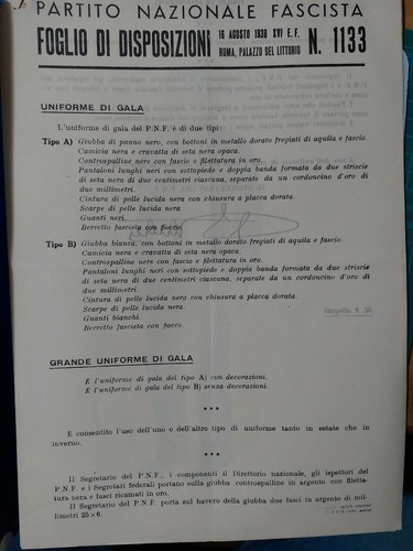 Foglio disposizioni 1133 - disposizioni,