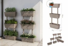 FIORIERA VERTICALE KIT 3 VASI