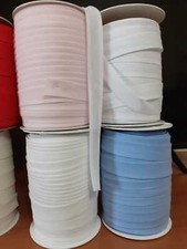 3 METRI SBIECO NASTRO DIAGONALE PIEGATO  25 MM 100% COTONE