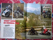 MOTOCICLISMO 1987 CON STORIA da HONDA CB 750 F a CBX 750 F II - EPOCA - 