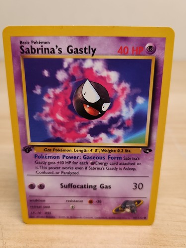 Carta pokemon sabrina s - carta,